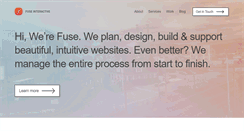 Desktop Screenshot of fuseinteractive.ca